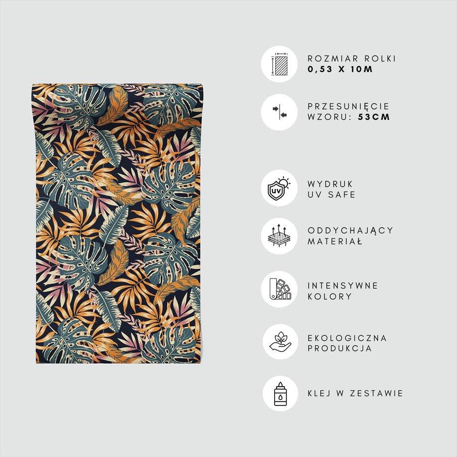 Tapeta - liście, monstera, roślinność