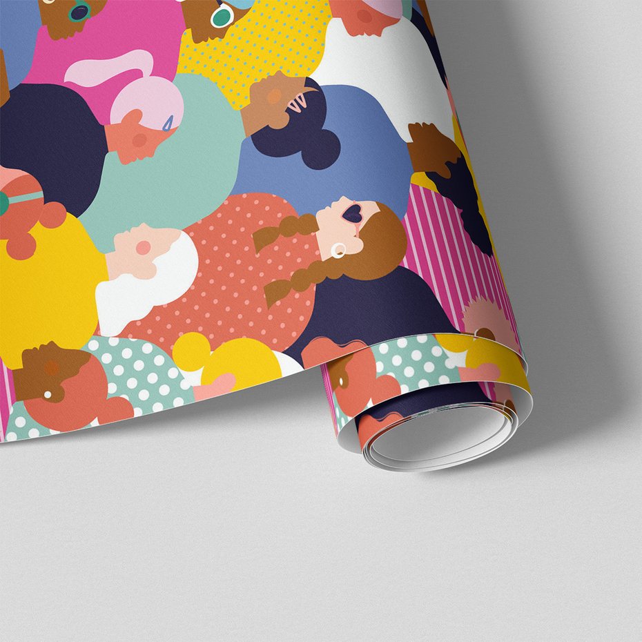 Tapeta - kobiety, ilustracja, portrety