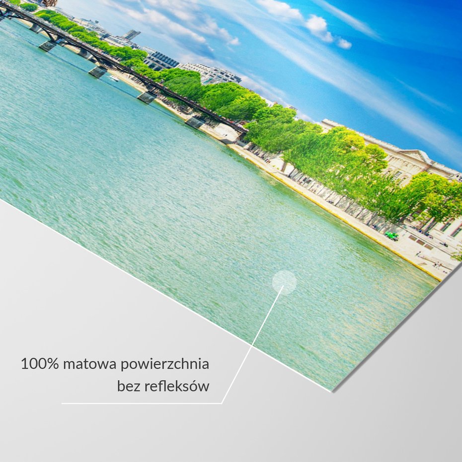 Fototapeta - Paryż, Wieża Eiffla, sekwana