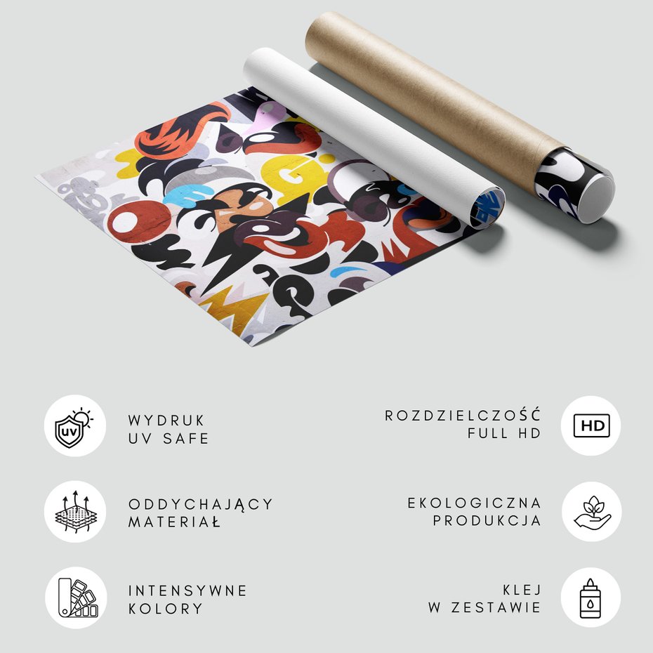 Fototapeta - graffiti, abstrakcja, sztuka