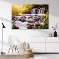 Obraz na płótnie - wodospad, natura, woda