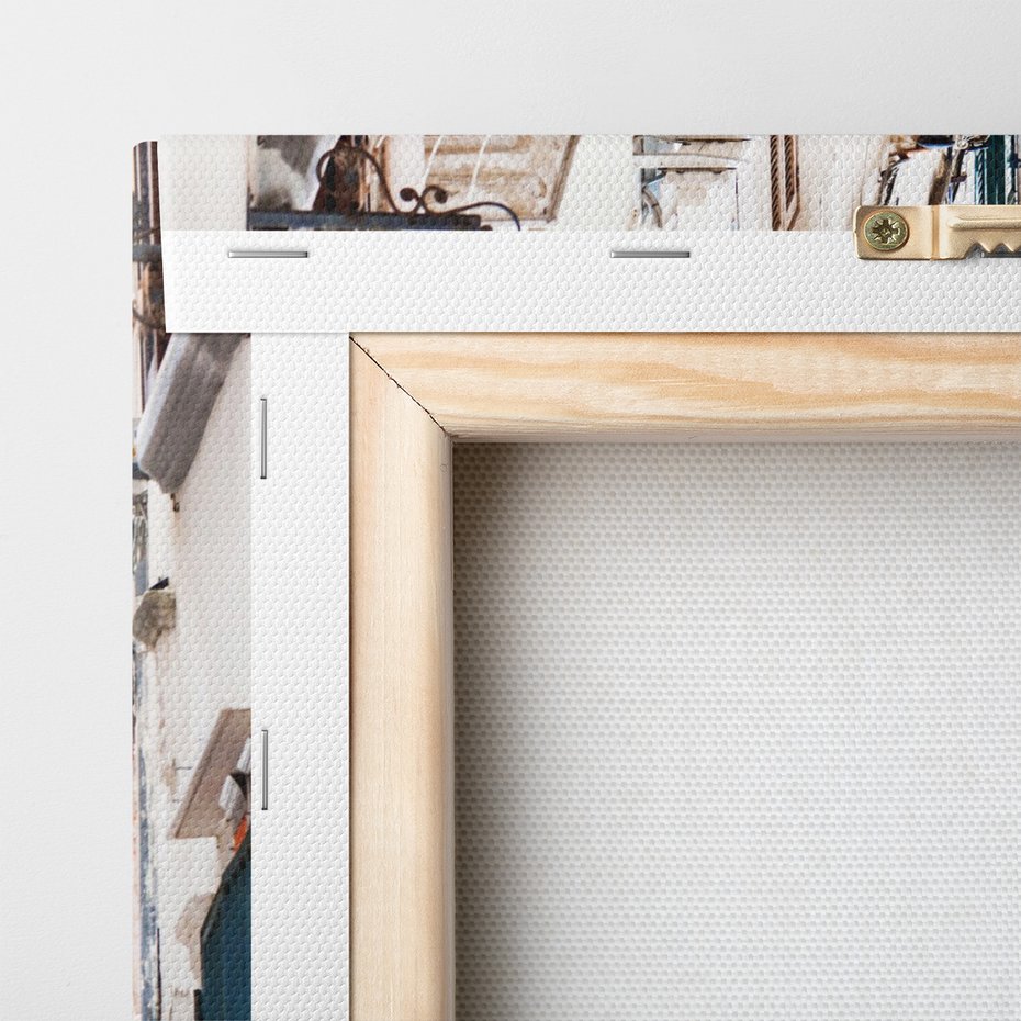 Obraz na płótnie - uliczka, schody, miasto