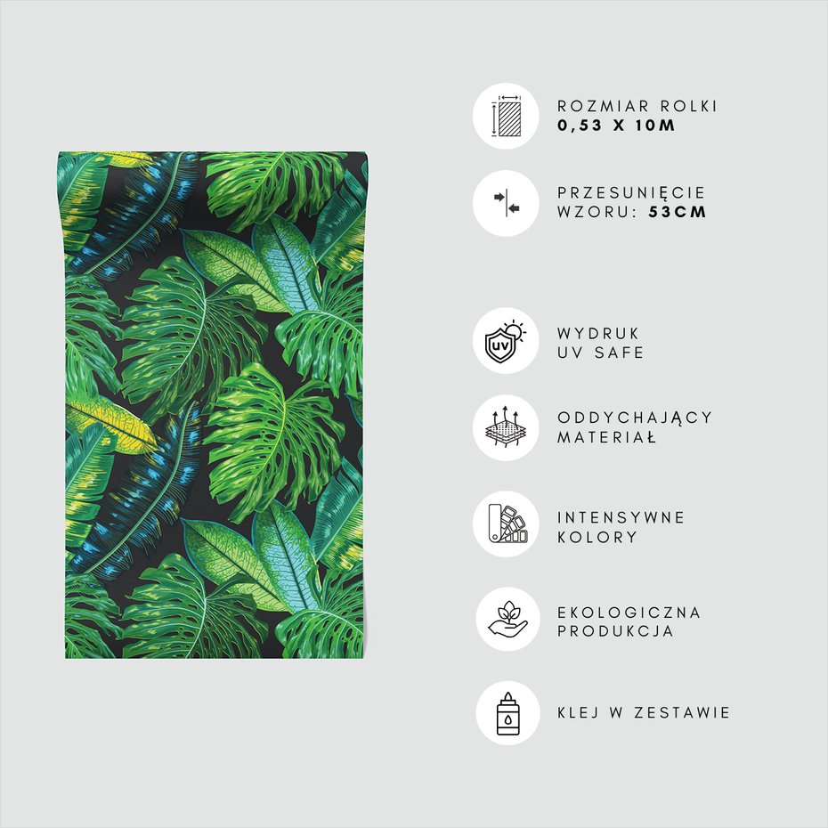 Tapeta - liście, natura, monstera