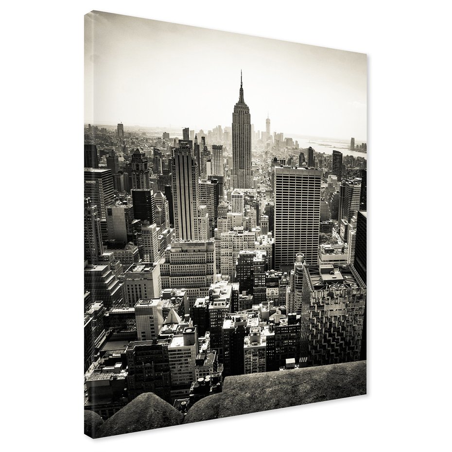 Obraz na płótnie - miasto, budynki, panorama