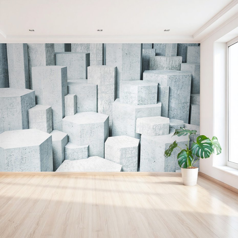 Fototapeta - abstrakcja, beton, geometria