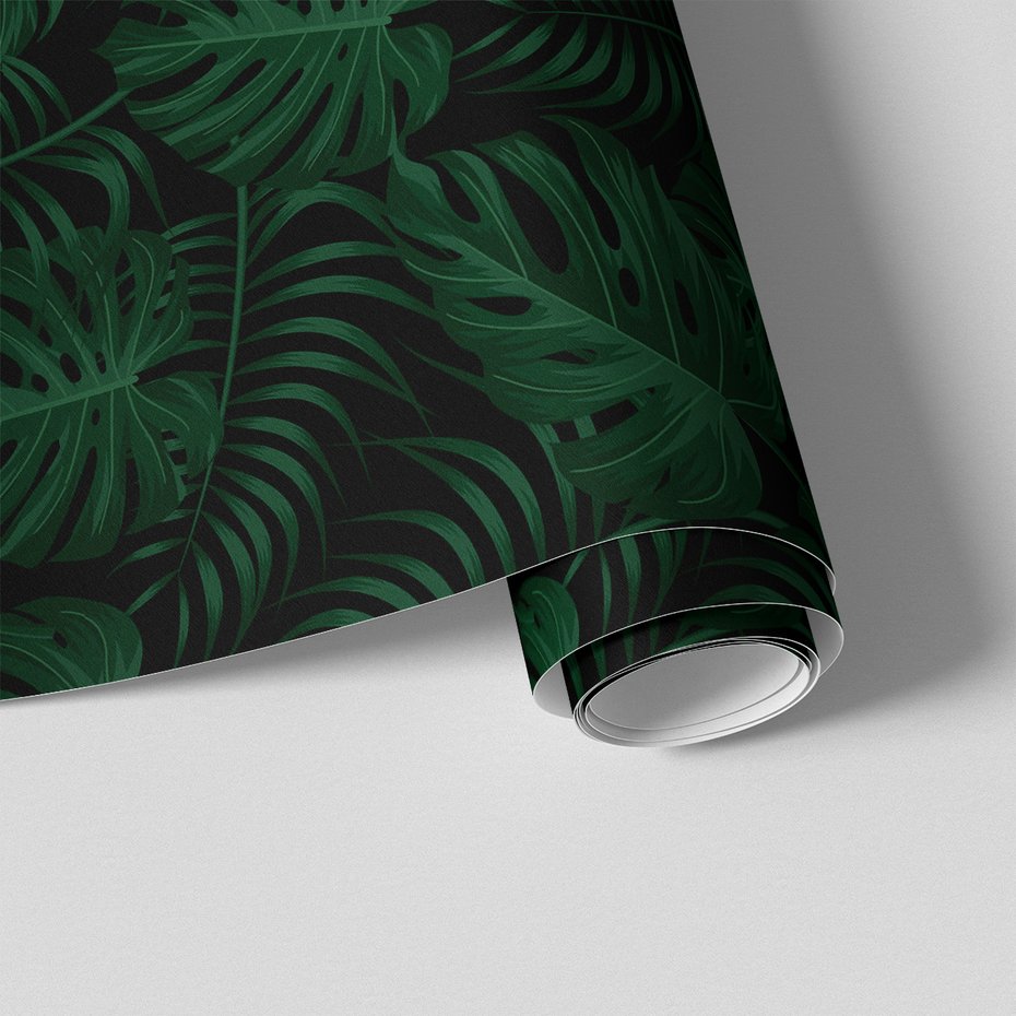 Tapeta - liście, monstera, roślinność