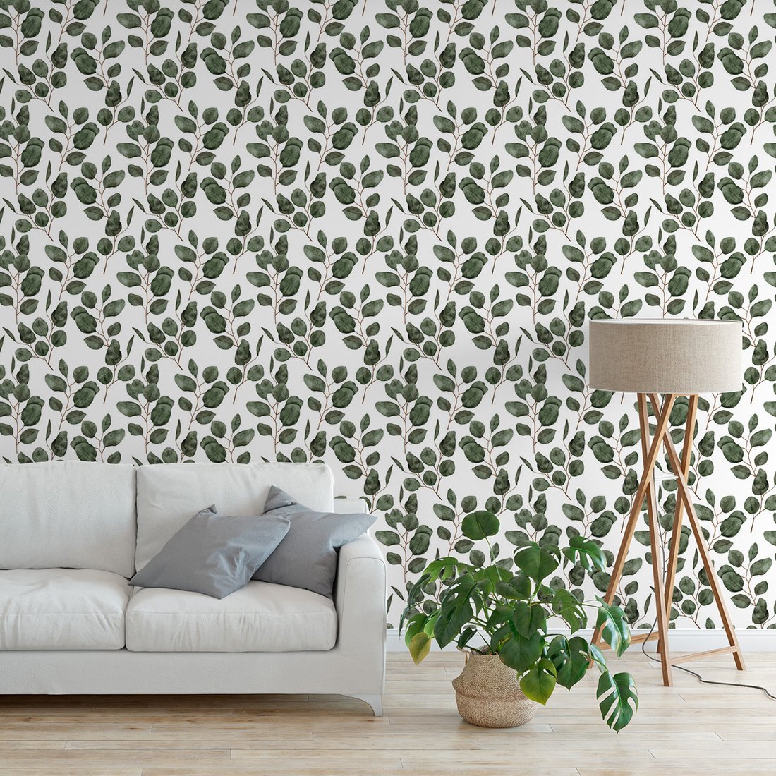 Tapeta - liście, gałązki, natura