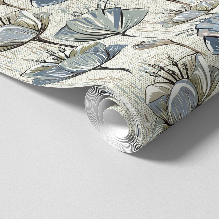 Tapeta - kwiaty, grafika, natura