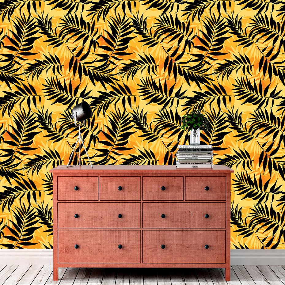 Tapeta - liście, tropiki, tło