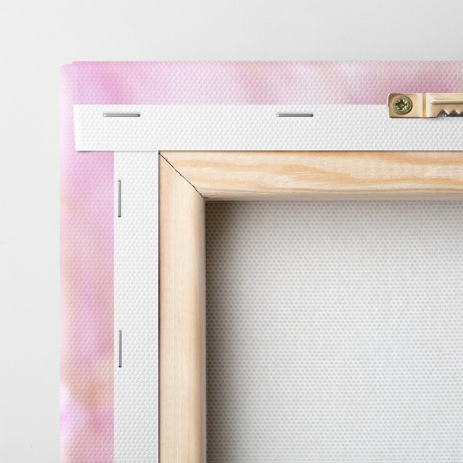 Obraz na płótnie - lawenda, motyl, kwiaty