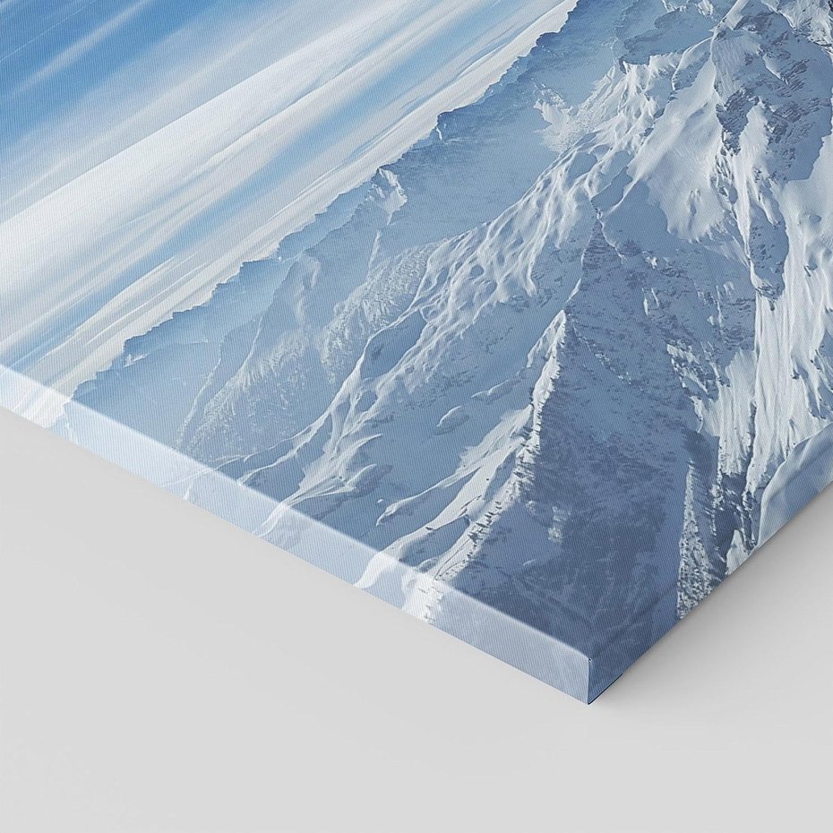 Obraz na płótnie - góry, śnieg, krajobraz