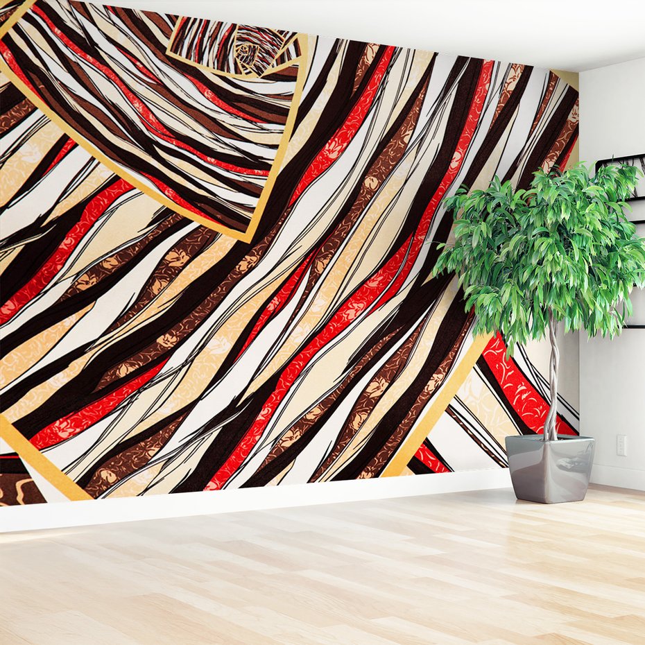 Fototapeta - wzór, abstrakcja, linie