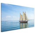 Obraz na płótnie - żaglówka, morze, woda