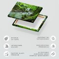 Obraz na płótnie - wodospad, natura, zieleń