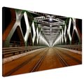 Obraz na płótnie - most, architektura, noc