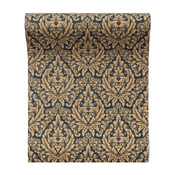 Tapeta - ornament, liście, dekoracja