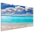 Obraz na płótnie - plaża, morze, niebo