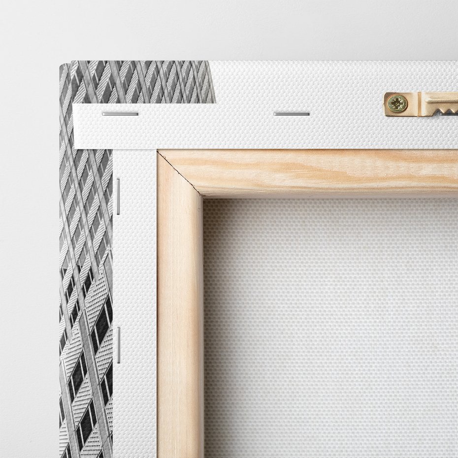 Obraz na płótnie - miasto, ulica, budynki