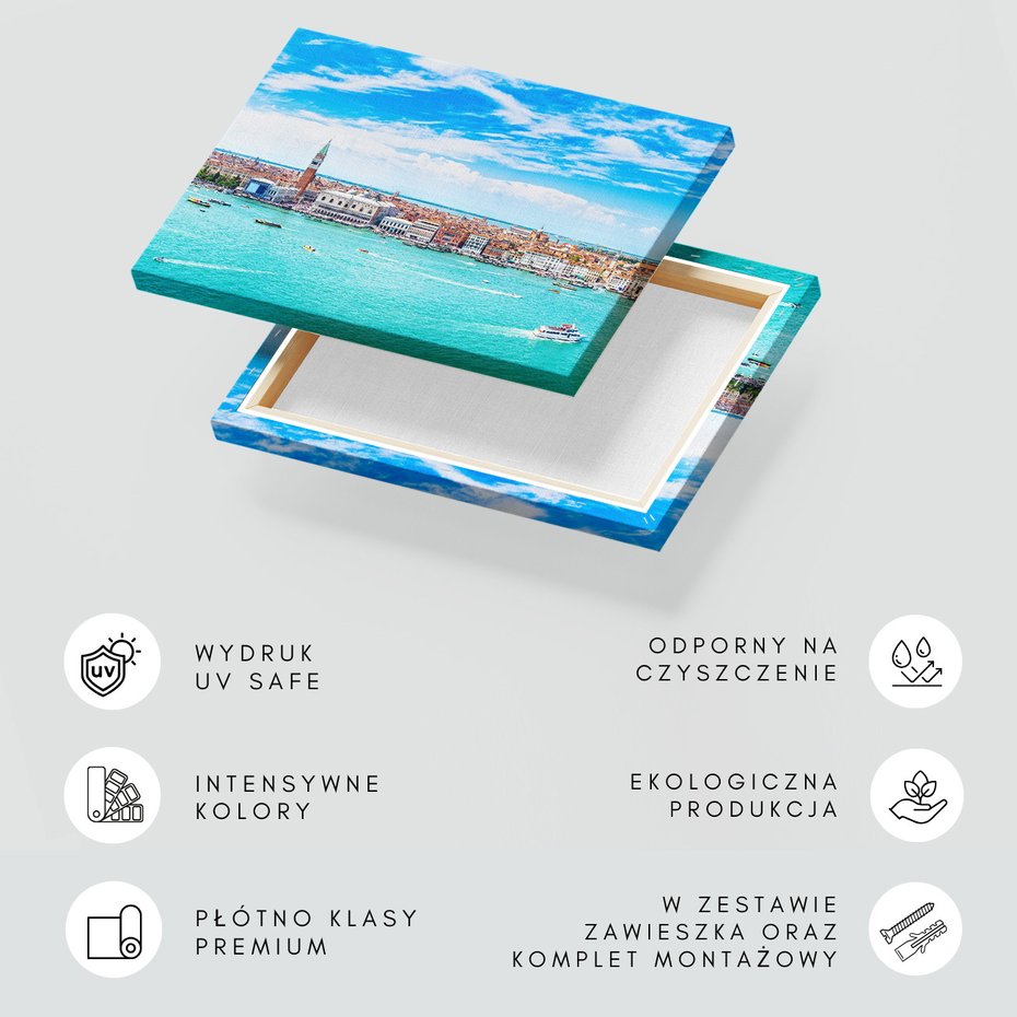 Obraz na płótnie - Wenecja, miasto, woda