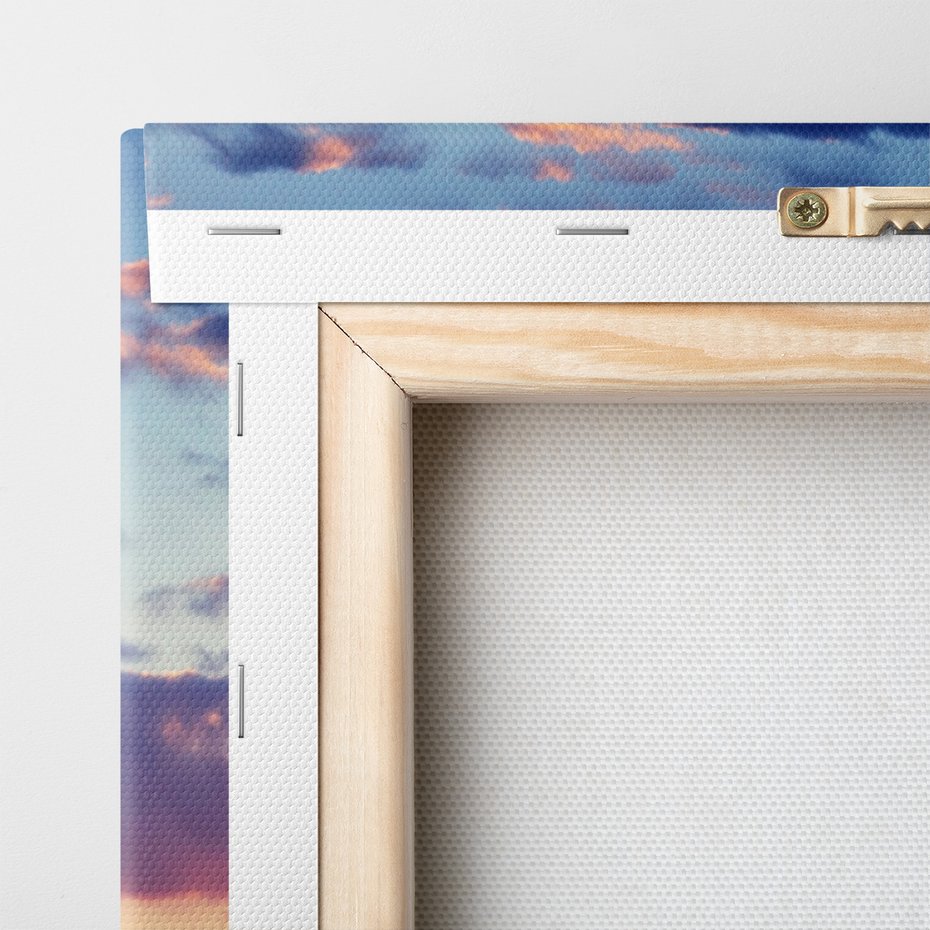 Obraz na płótnie - góry, kwiaty, krajobraz