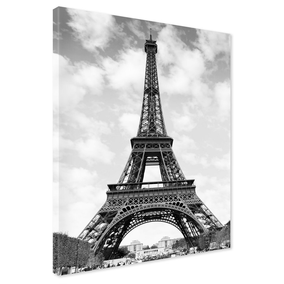 Obraz na płótnie - Paryż, wieża Eiffla, miasto