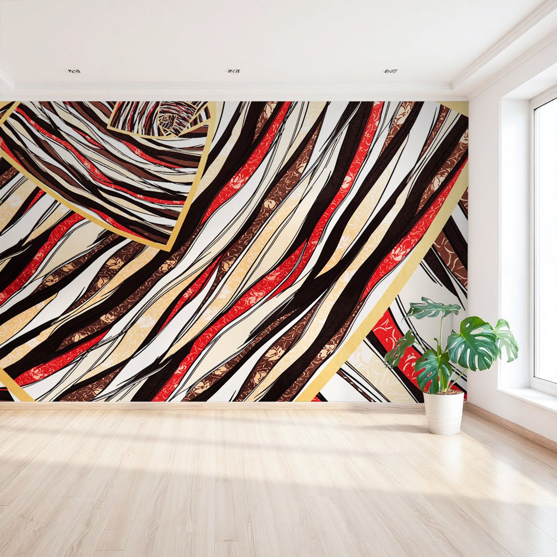 Fototapeta - wzór, abstrakcja, linie