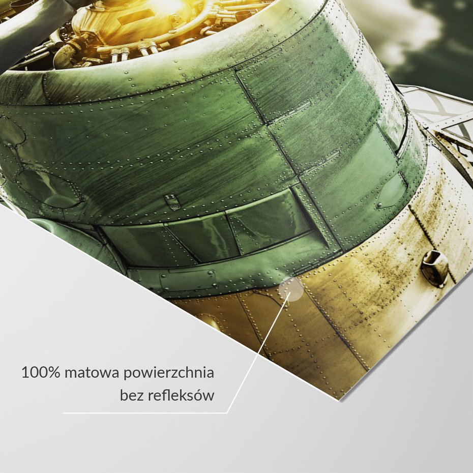 Fototapeta - samolot, silnik, śmigło