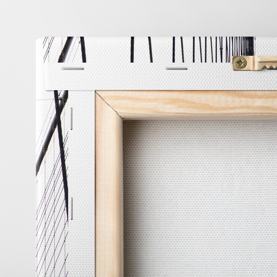 Obraz na płótnie - most, miasto, perspektywa