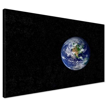 Obraz na płótnie - ziemia, planeta, kosmos