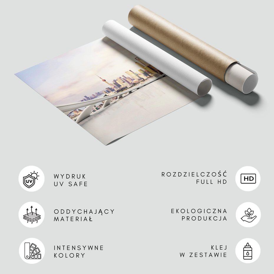 Fototapeta - miasto, panorama, abstrakcja