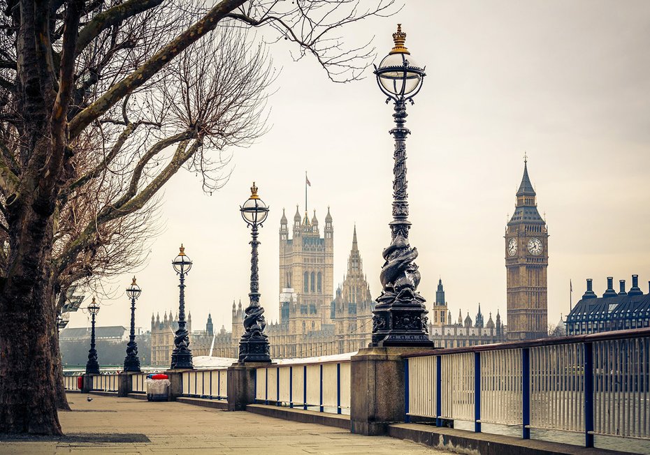 Fototapeta - Londyn, Big Ben, miasto