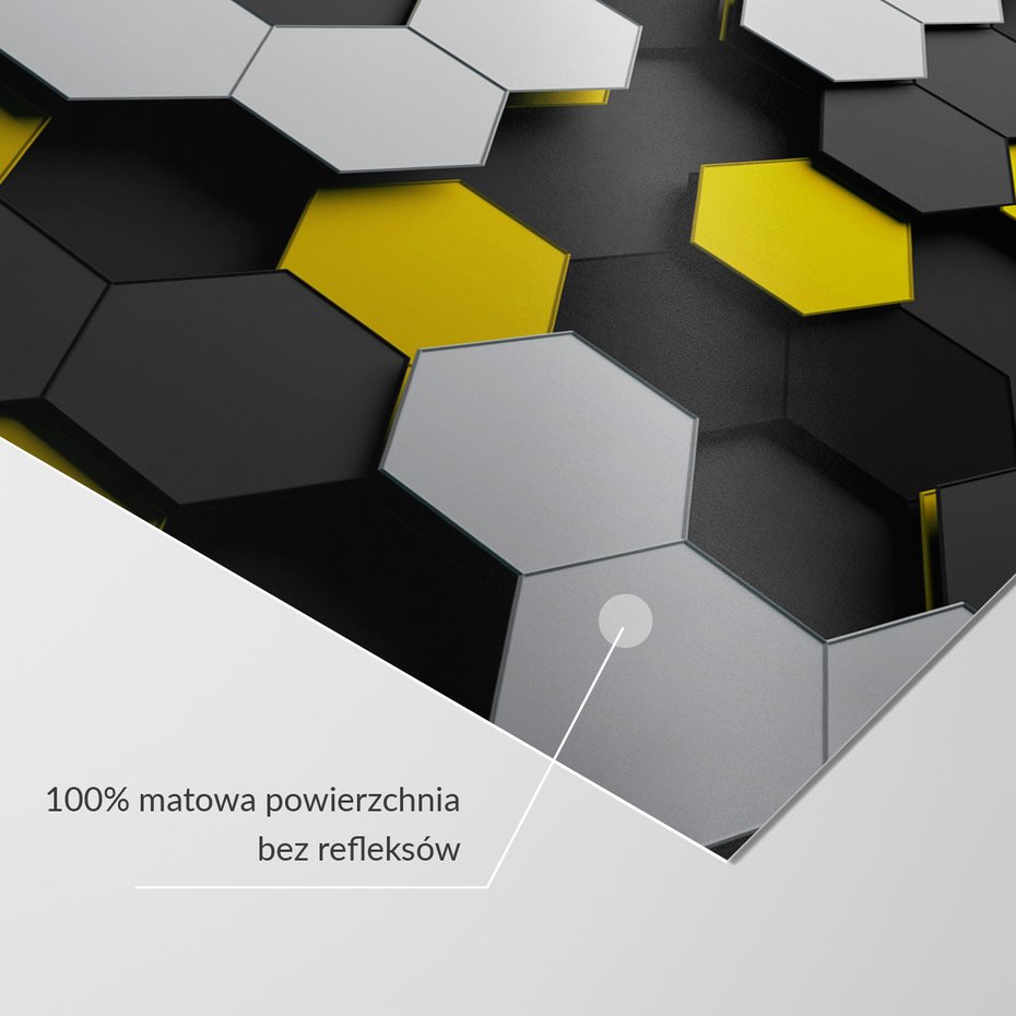 Fototapeta - heksagony, wzór, abstrakcja