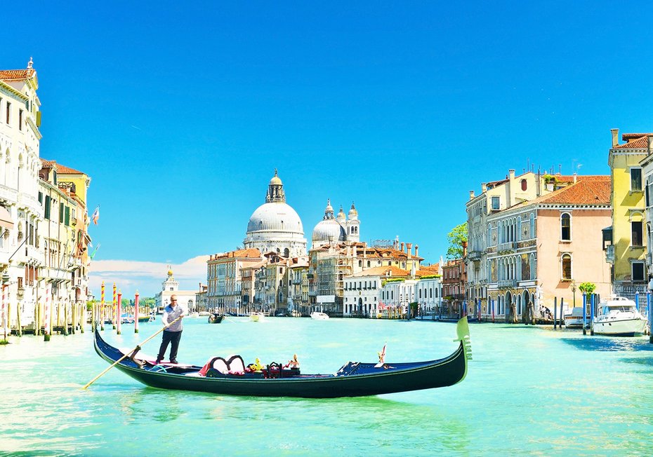 Fototapeta - wenecja, gondola, kanał