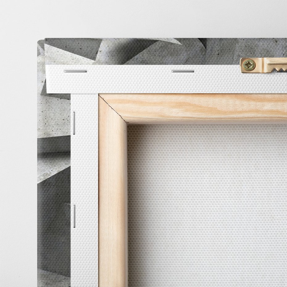 Obraz na płótnie - beton, kostki, abstrakcja