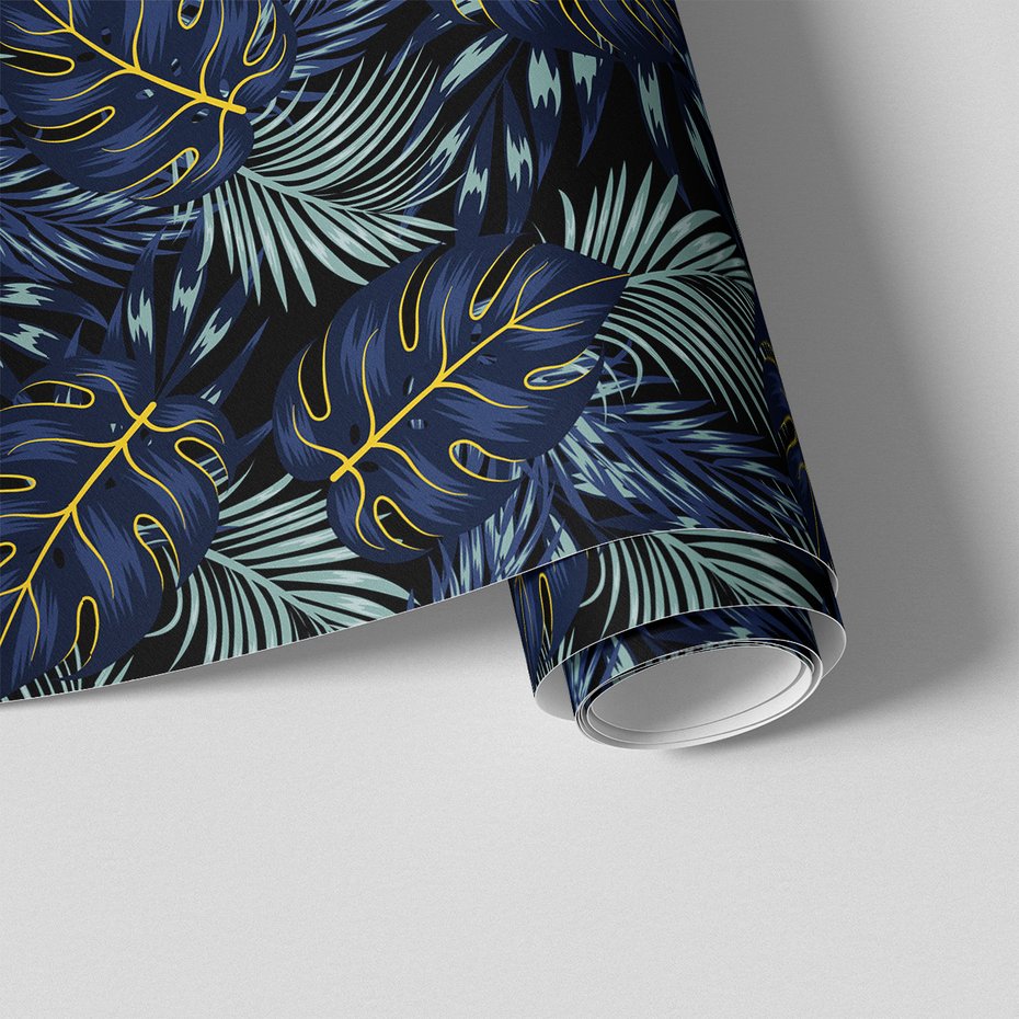 Tapeta - liście, monstera, tropikalny