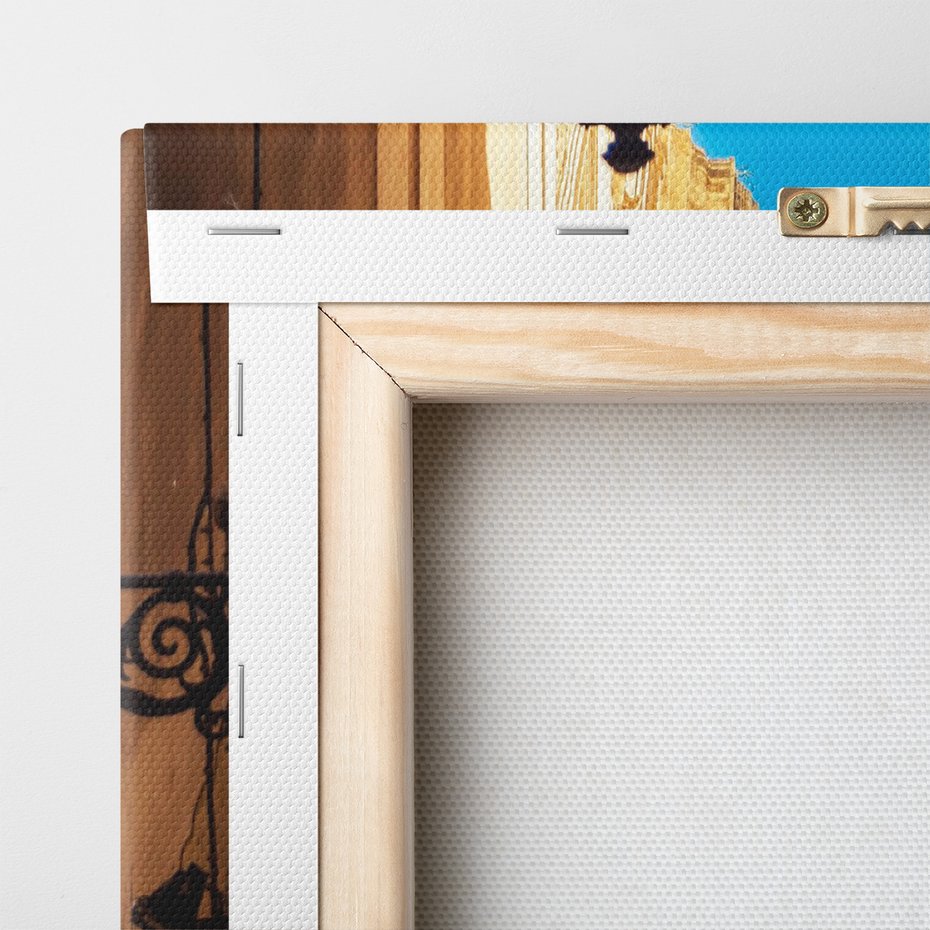 Obraz na płótnie - ulica, miasto, morze