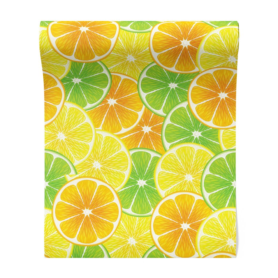 Tapeta - owoce, cytrusy, plasterki