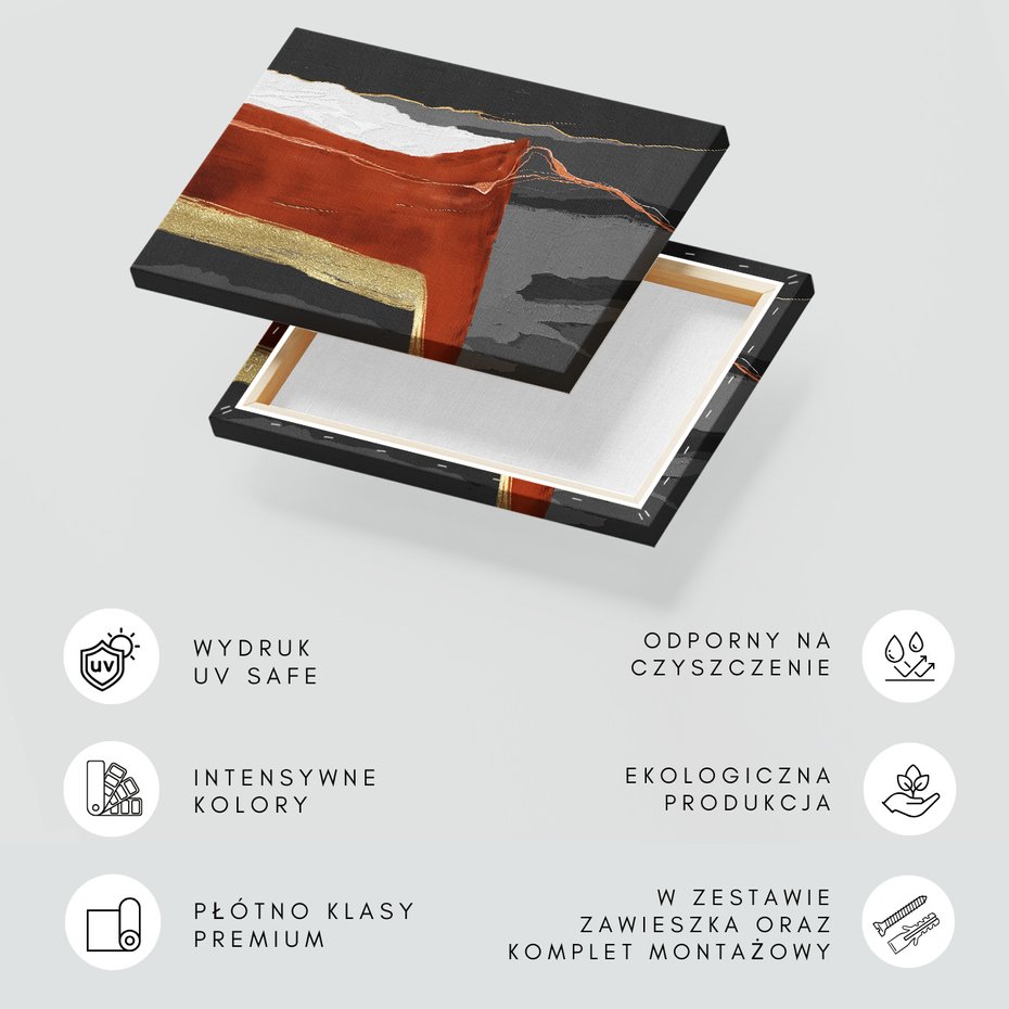 Obraz na płótnie - abstrakcja, sztuka, malarstwo