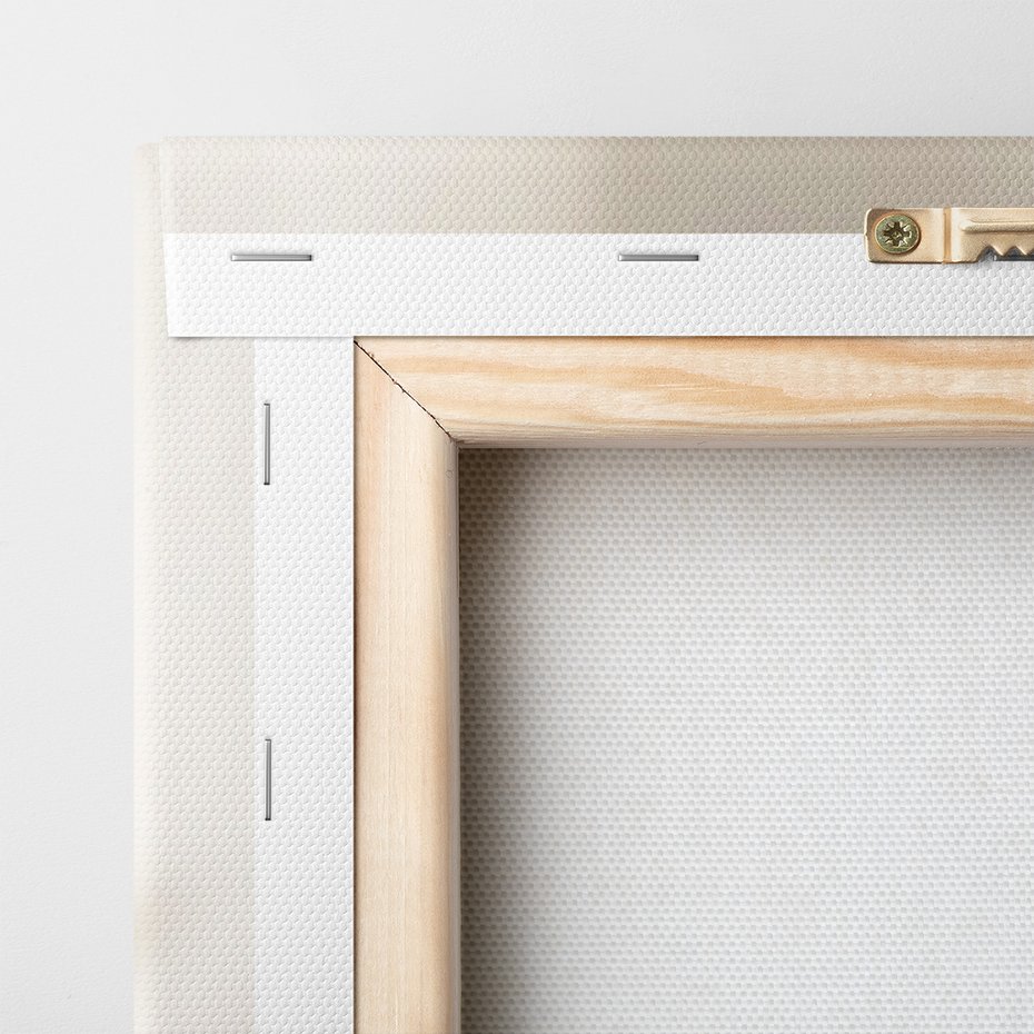 Obraz na płótnie - trawa, suche, beżowe