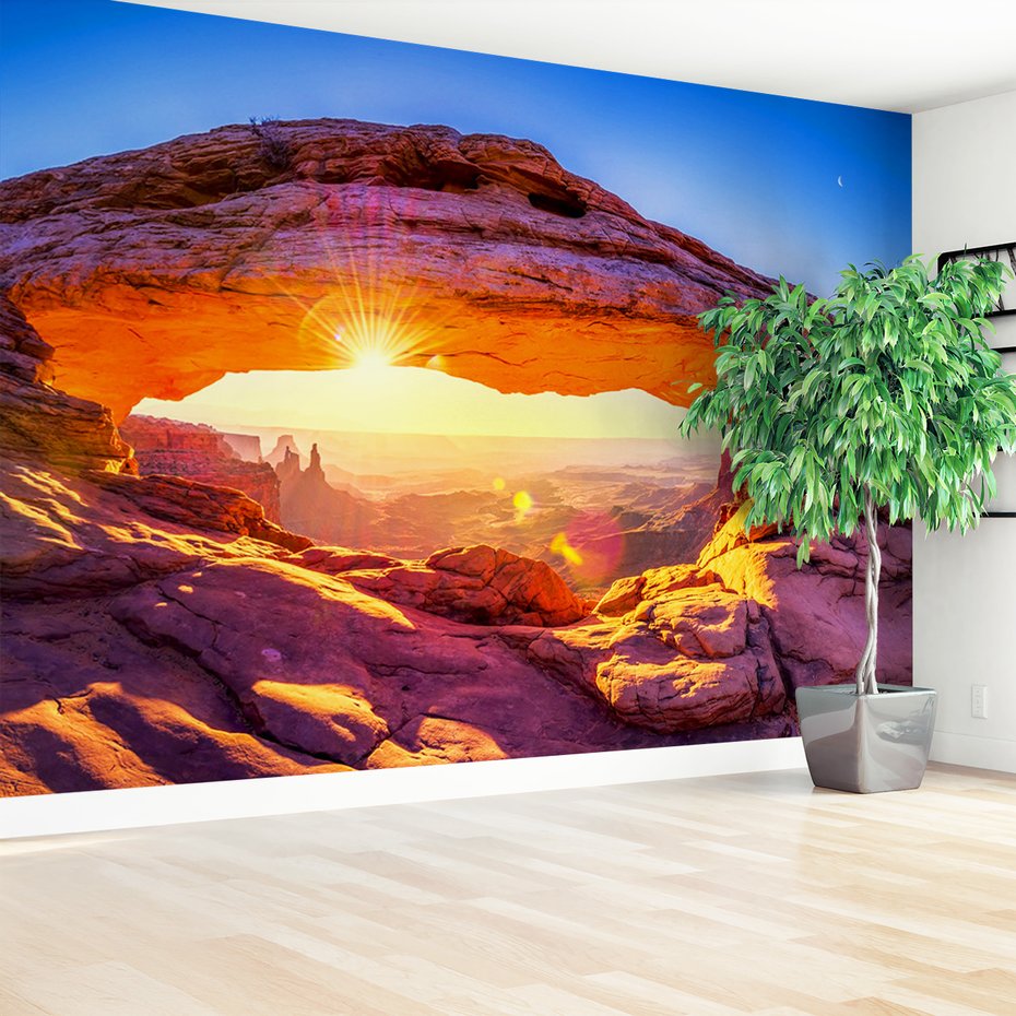 Fototapeta - kanion, skały, słońce