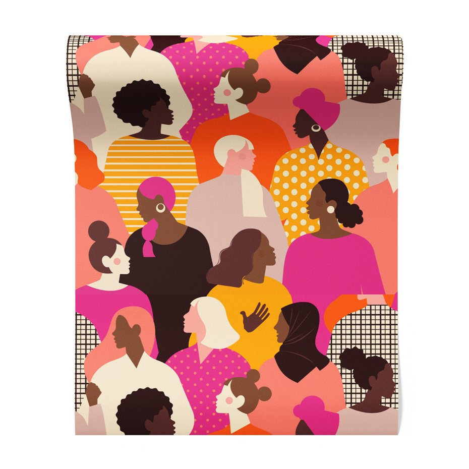 Tapeta - kobiety, portrety, różnorodność