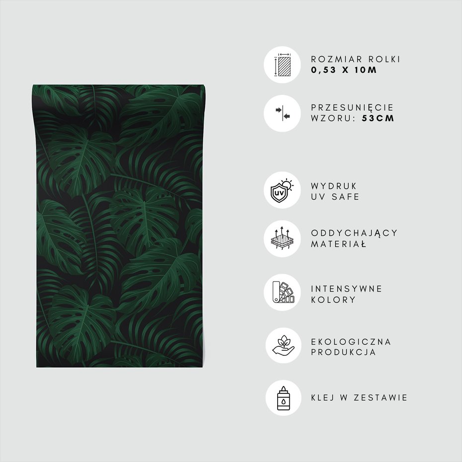Tapeta - liście, monstera, roślinność