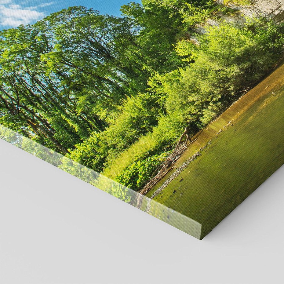 Obraz na płótnie - wodospad, krajobraz, natura