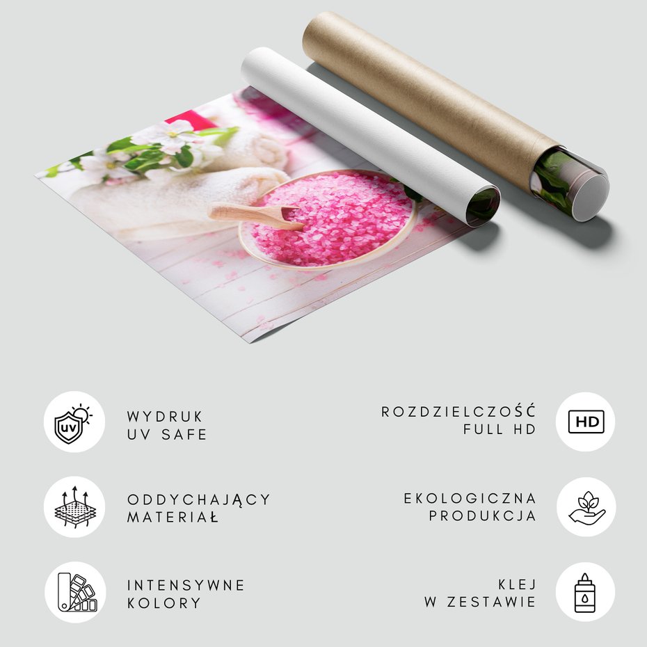 Fototapeta - spa, relaks, kwiaty