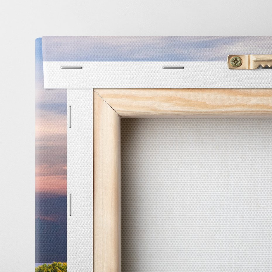 Obraz na płótnie - plaża, morze, drzewo