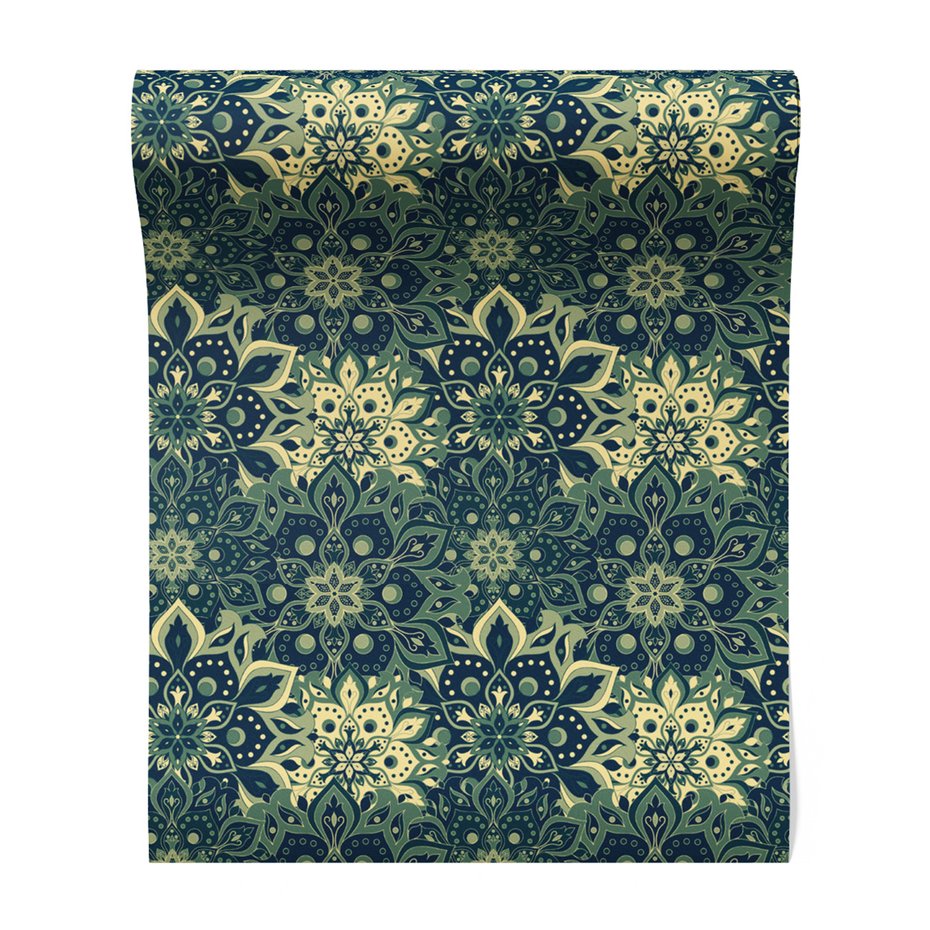 Tapeta - ornament, kwiat, abstrakcja