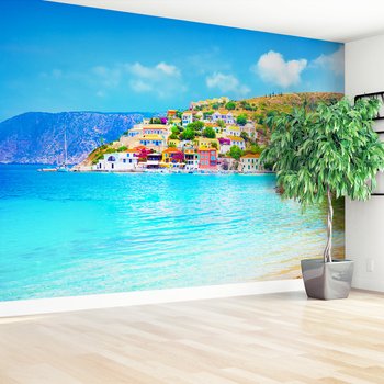 Fototapeta - plaża, morze, miasto