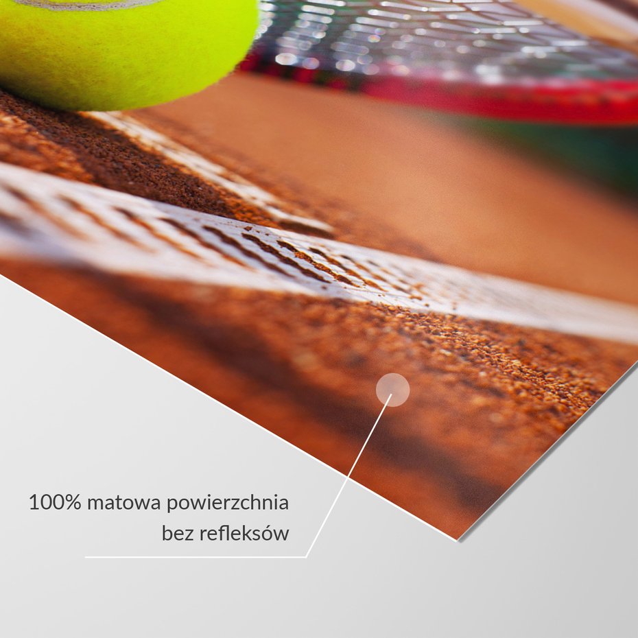 Fototapeta - tenis, piłka, kort