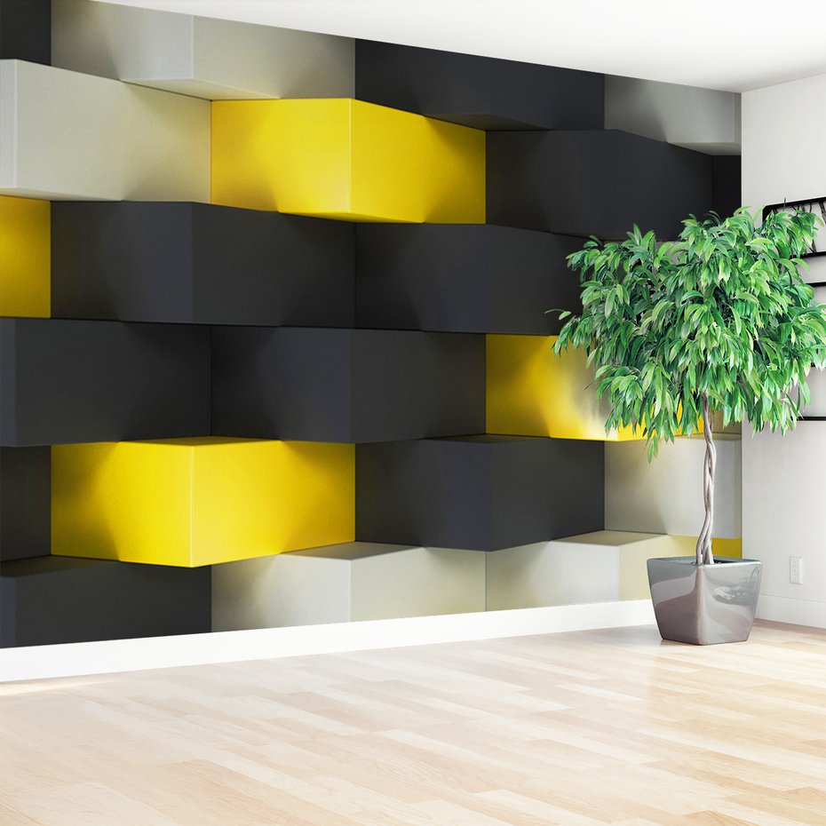 Fototapeta - abstrakcja, kostki, geometria