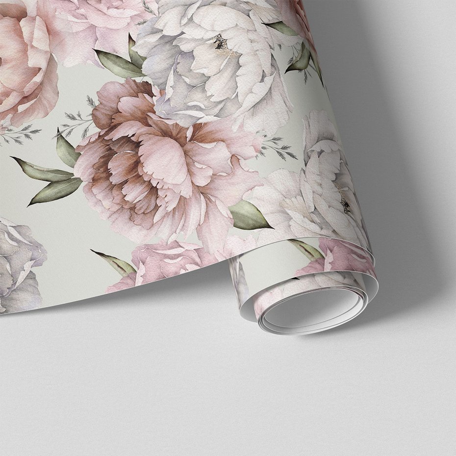 Tapeta - kwiaty, płatki, liście